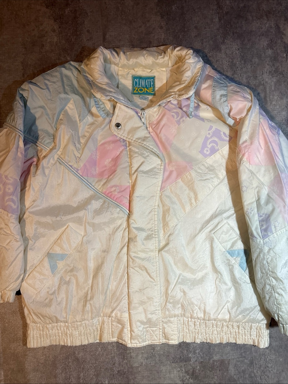 VTG Climate Zone Women’s Sport Libby Ski Jacket Retro Parka 80's 90's SZ 2XL